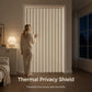 🚪 Drill-Free Folding Door Curtain | Adhesive Track