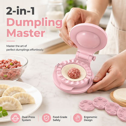 🥟 2-in-1 Dumpling Maker Press | Easy Prep