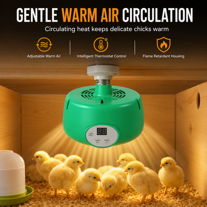 🐥 Brooder Heater | Temperature Control & Airflow