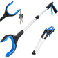 🤏 Foldable Reacher Grabber | 360° Rotating Jaw