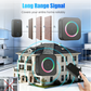 🔔 Wireless Doorbell | LED Flash & 63 Chimes
