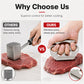 🥩 Aluminum Meat Tenderizer | Knuckle Grip