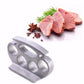 🥩 Aluminum Meat Tenderizer | Knuckle Grip