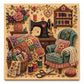 💎 Diamond Art Kit | Relaxing Room-Themed Craft