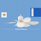 2-in-1 Cooling LED Ceiling Fan