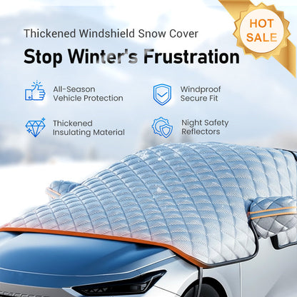 🚘 All-Season Windshield Cover | 3 Vehicle Fits