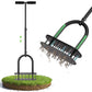 🌱 Manual Lawn Coring Aerator | Carbon Steel