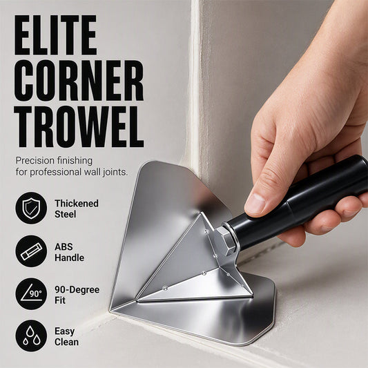 🧱 Stainless Steel Corner Trowel | 175×96mm