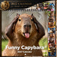 🦫 Capybara Calendar 2027 | 3 Fun Styles