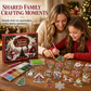 🎄 24-Day Christmas Ornament DIY Kit | 2 Themes