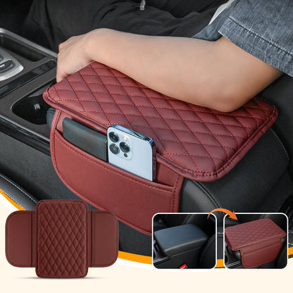 🚘 Car Armrest Cushion with Pocket | 6 Colors