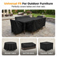 🛋️ Outdoor Furniture Cover | 6 Sizes