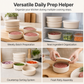 🥩 Silicone Meat Portioning Container | 1/5 Pack