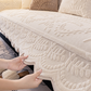 🛋️ Faux Rabbit Fur Couch Cover | 5 Colors
