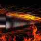 Detachable Firewood Splitting Drill Bit with Multiple Shank Types