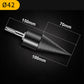 Detachable Firewood Splitting Drill Bit with Multiple Shank Types
