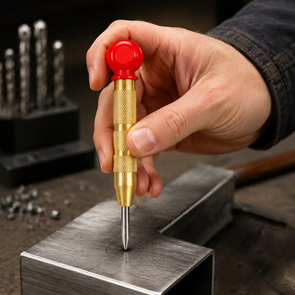 High-Hardness Automatic Center Punch Tool