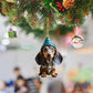 🎄 Dachshund Christmas Ornament | 7 Styles