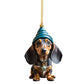 🎄 Dachshund Christmas Ornament | 7 Styles