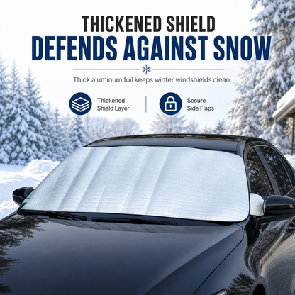 ❄️ Double-Sided Windshield Snow Cover | 0.7×1.5m