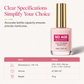 Smooth Nail Ridges Instantly! Natural Ridge Filler