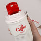 Portable Smart Thermal Coffee Cup with Temperature Display