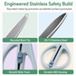 ✂️ Retractable Safety Scissors, Pocket-Size | Crafts, Paper & Travel