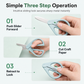 ✂️ Retractable Safety Scissors, Pocket-Size | Crafts, Paper & Travel