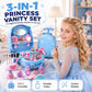 Girls Vanity Toy Set with Dolls and Beauty Accessories