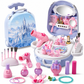 Girls Vanity Toy Set with Dolls and Beauty Accessories