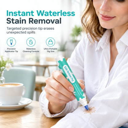 🖊️ Portable Stain Remover Pen | Targeted Fabric Spot Treatment