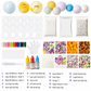⏰💞50K+ SOLD! 🧪DIY Squeeze Ball Making Kit – mix colorful clay & sparkling fillers, leak-proof slow-rising fun. No-mess craft for kids! 🎨✅