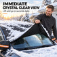 🚗 All-Season Windshield Cover | Snow, Frost & Sun Shield with Mirror Coverage