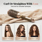 💇 Volumizing Round Hair Brush | Vented Blow-Dry Styling Barrel