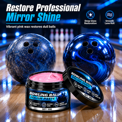 🎳 Bowling Ball Polishing Paste, 30g | Surface Shine & Maintenance
