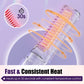 💇 Cordless Hair Straightening Comb | 3-Temperature Portable Styler