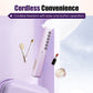 💇 Cordless Hair Straightening Comb | 3-Temperature Portable Styler