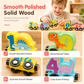 🚂 Magnetic Wooden Number Train | Counting & Pretend-Play Toy Sets