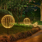 ✨ Hanging LED Light Sphere | Collapsible Warm & Multicolor Décor