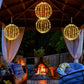 ✨ Hanging LED Light Sphere | Collapsible Warm & Multicolor Décor