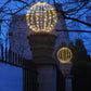 ✨ Hanging LED Light Sphere | Collapsible Warm & Multicolor Décor