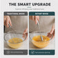 Semi-Automatic Stainless Steel Egg Whisk