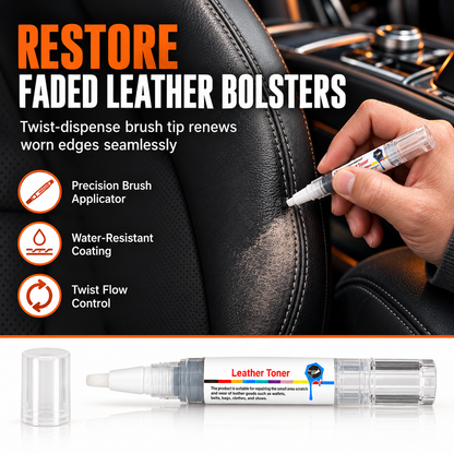 📢📢60% OFF! ⏰Leather Touch Up Pen for Shoes Bags Sofas and Jackets Color Restoration and Scratch Repair