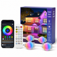 Smart LED Outdoor Eaves Lights IP67 Waterproof RGB Color Changing String Lights with App Control