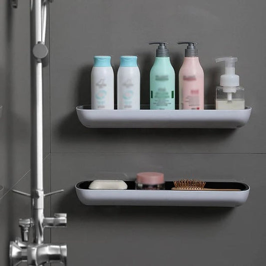 🚿EasyMount Bathroom Storage Shelf - No Drilling Required（Buy 2 Free Shipping）