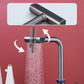 Multifunctional Pull Out Kitchen Sink Faucet with Digital Temperature Display