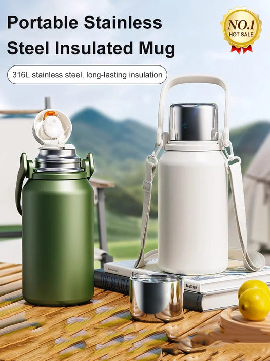 Portable Stainless Steel Insulated Cup