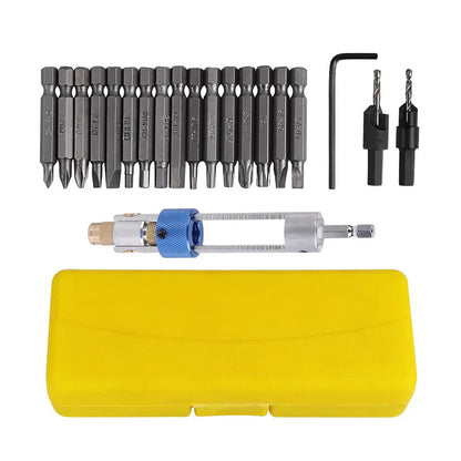 💥20-PCS High-Speed Steel Power Drill Bit Set