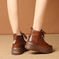 Fashion Soft High Bottom Short Boots for Women