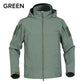 Hooded Waterproof Windproof Softshell Hiking Jacket